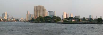 Bangkok depuis Chao Phraya