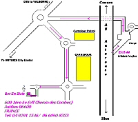 plan du Bar en Biais